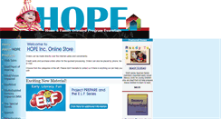 Desktop Screenshot of hopepubl.com